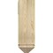 Ekena Millwork Olympic Arts and Crafts Rough Sawn Bracket w/ Offset Brace, Douglas Fir, 8"W x 22"D x 26"H BKT0806X22X26OLY03RDF - alternate 3